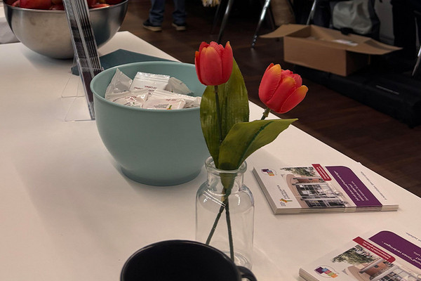 Stand des Stadtteilzentrums Schöneberg auf der Ehrenamtabörse