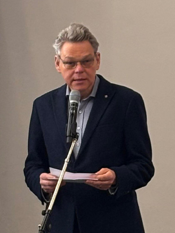 Bezirksbürgermeister Jörg Oltmann auf der Ehrenamtsbörse