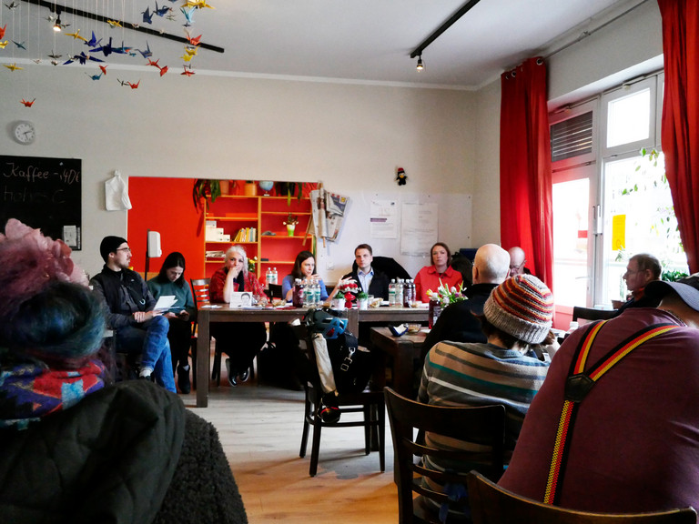 Immanuel Beratung - Tagesstätte Sozialprojekt Prenzlauer Berg - Politiker im Gespräch 