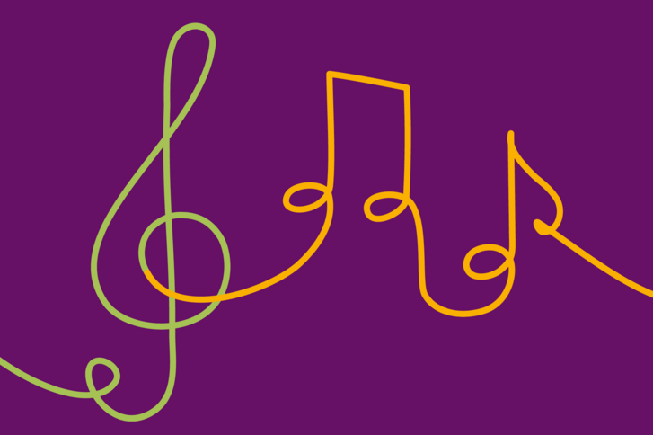 Grafische Darstellung von Noten