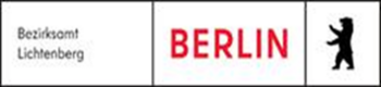 Das offizielle Logo des Bezirksamts Lichtenberg Berlin mit dem Berliner Wappentier und dem Schriftzug Berlin. Das offizielle Logo des Bezirksamts Lichtenberg Berlin mit dem Berliner Wappentier und dem Schriftzug Berlin.